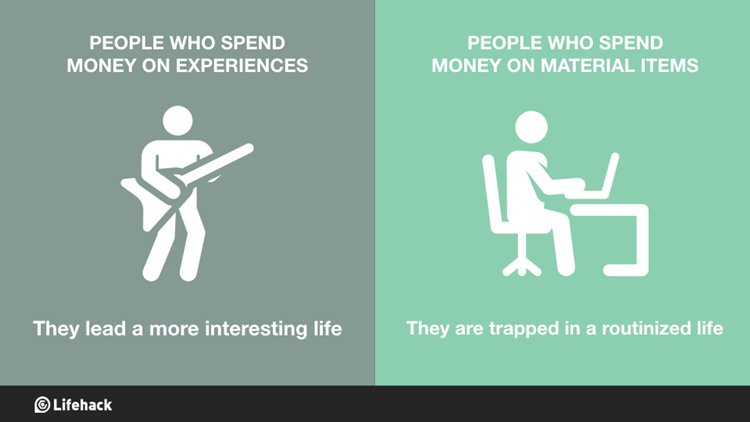 7 Reasons People Who Spend Money On Experiences Are Happier