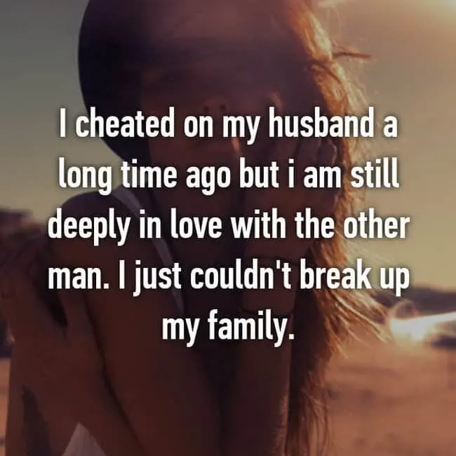 What happens after cheating confession