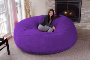 Gigantic Memory Foam Bean Bags Allow You To Softly Sink Into Bliss