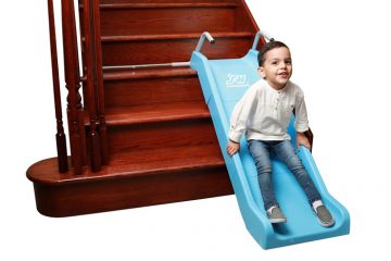 The Sliderider Turns Your Stairs Into A Huge Indoor Slide