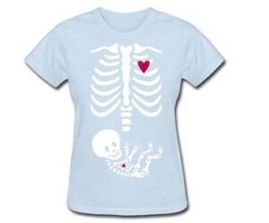 Skeleton Maternity T-Shirt