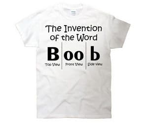 Invention Of The Word Boob Clock - TeeHex