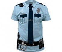 white shirt police officer