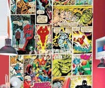 Marvel Comics Wallpaper Mural