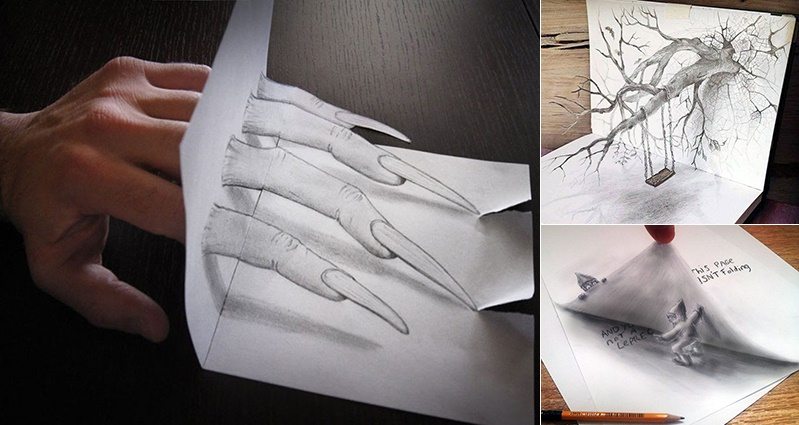 Learn how to Draw 3D by ben massoud hamza