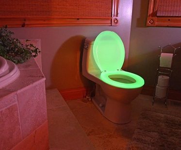 Man Invents Glow-in-the-Dark Toilet Seat