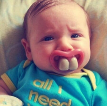 Super Cute And Funny Baby Pacifiers