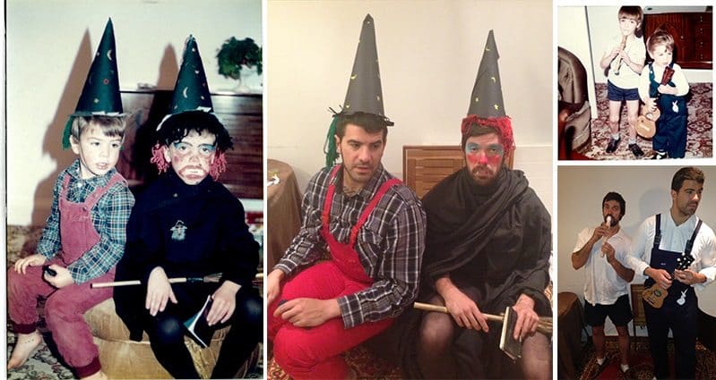 These Brothers Have Recreated Old Family Photos and The 