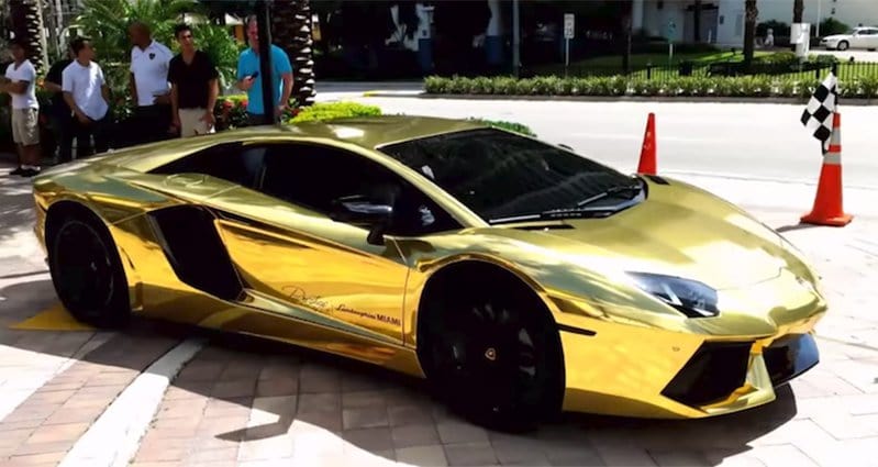 this gold plated lamborghini will blow you away this gold plated lamborghini will blow