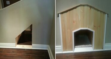 Turn Your Under Stairs Storage Area Into An Awesome Bed For Dogs