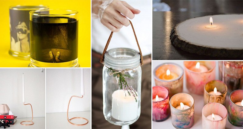 18 Awesome DIY Candle Projects That You Will Love