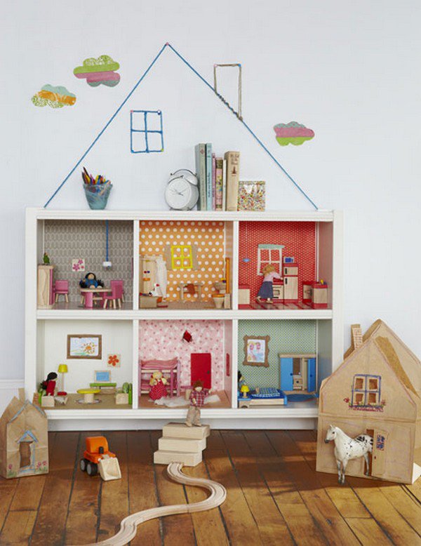 billy bookcase dollhouse