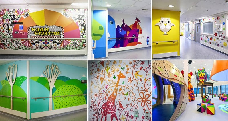 Artists Collaborate To Make A Children's Hospital Less Scary And More Fun