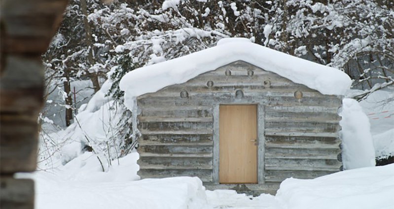 This Might Look Like A Regular Log Cabin But The Truth Is Surprising