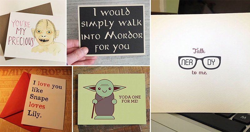 14 Gloriously Geeky Valentines Day Cards For Nerds In Love - Part 1