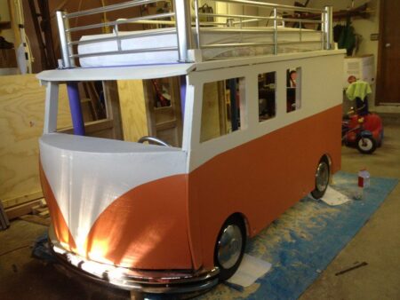 This Girl's VW Camper Bed Will Make You Green With Envy