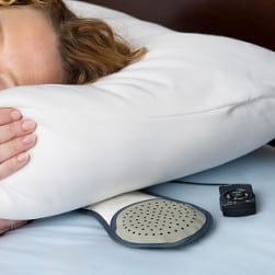 pillow with speaker in it