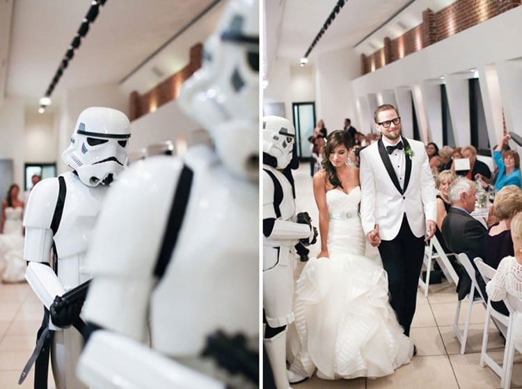 star-wars-theme-marriage-reception-storm-troopers