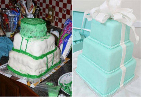 green mess cake