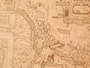 This Laser-Etched Hyrule Map Would Make Any Zelda Fan Drool