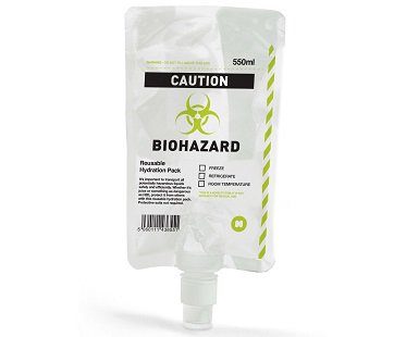 Biohazard Drink Pouch plastic