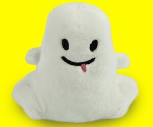 reversible ghost plushie