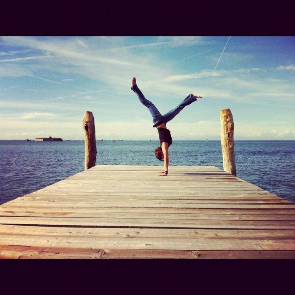 Masa Kores Does Handstands In The Strangest Of Places