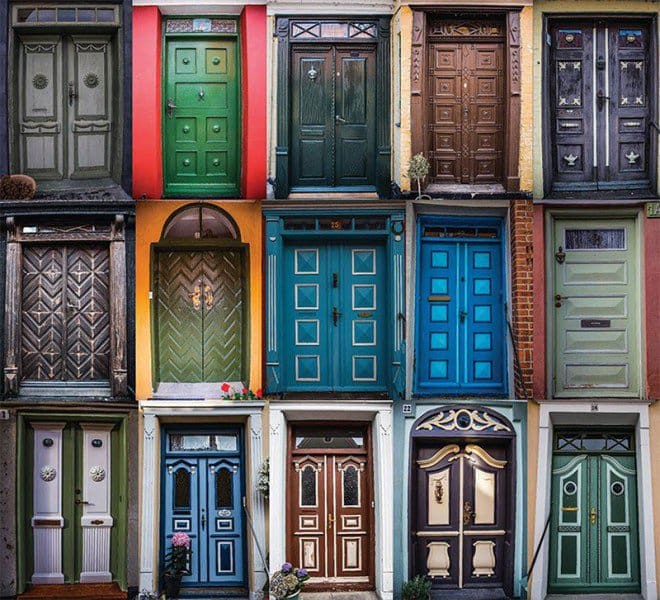 These Awesomely Designed Doors Can Be Found In Ærøskøbing, Denmark