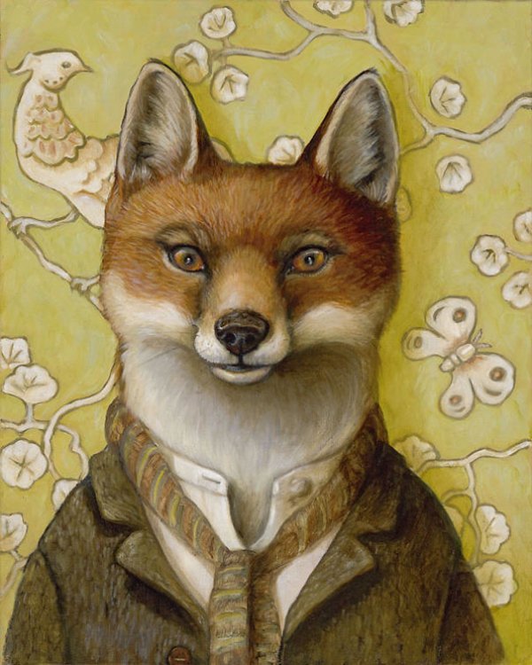 Whimsical Portraits Of Creatures From The Pacfic Northwest