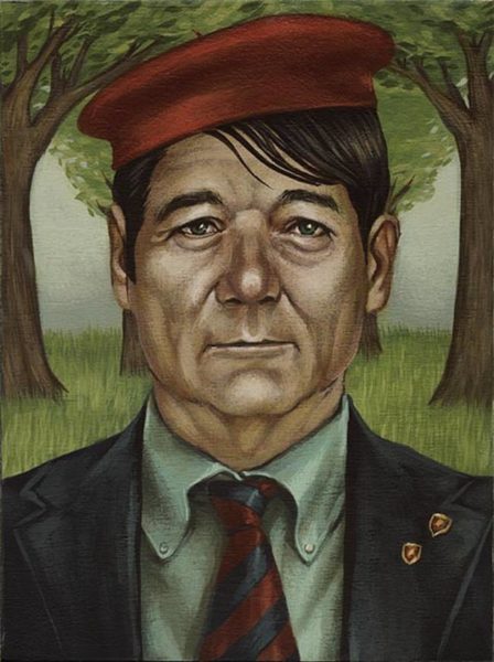 Paintings Of Bill Murray As Other Wes Anderson Characters