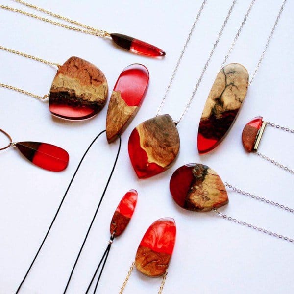 Britta Boeckmann Makes Beautiful Unique Jewelry From Old Wood