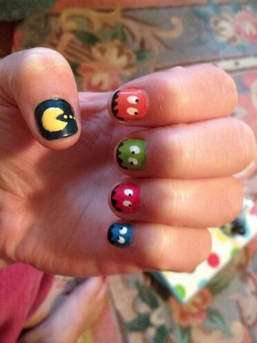 17 Awesome Examples Of Video Game Inspired Nail Art