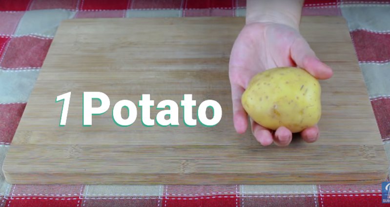 This Is The Best And Quickest Way To Peel A Potato   How To Peel A Potato Quickly 