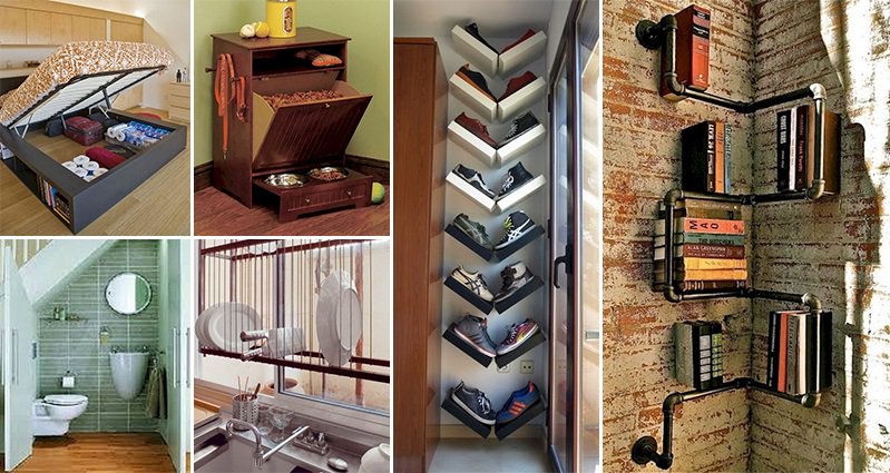 14 Awesome Space Saving Ideas For Even The Smallest Of Homes