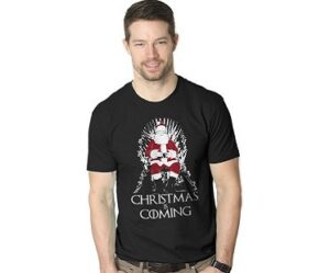 santa's coming t shirt