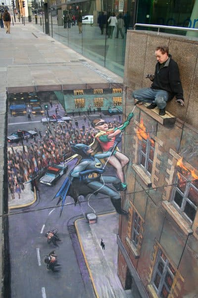 20+ Amazing 3D Street Art Illusions That Will Blow Your Mind
