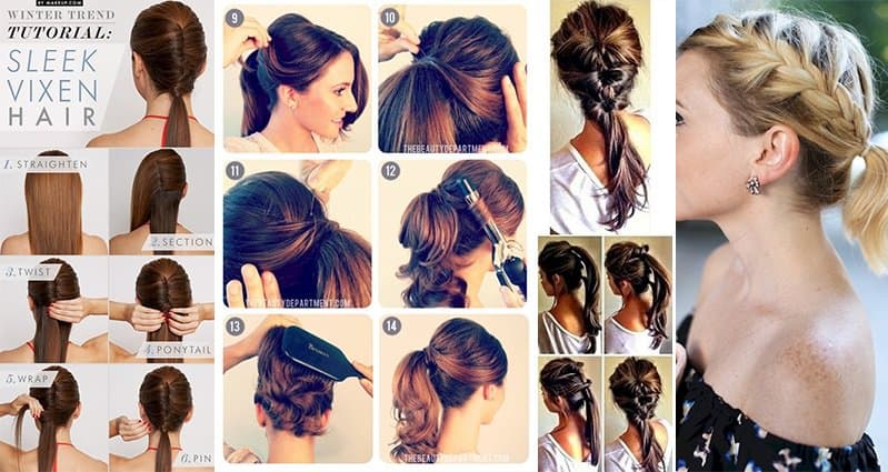 14 Awesome Ponytail Styles For Different Lengths And Types Of Hair