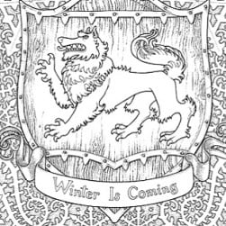 game of thrones coloring pages for adults