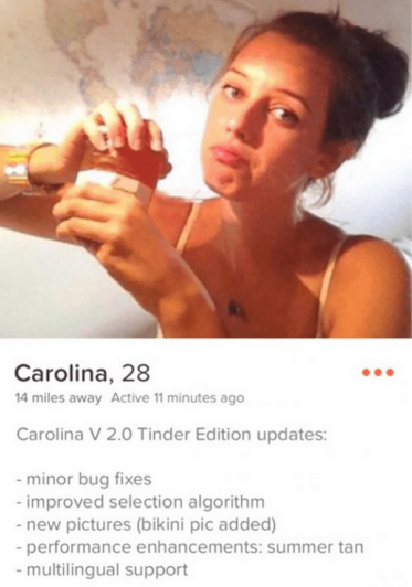 13 Girls&#039; Tinder Profiles That Are Hilariously Crude Or Just Plain Weird