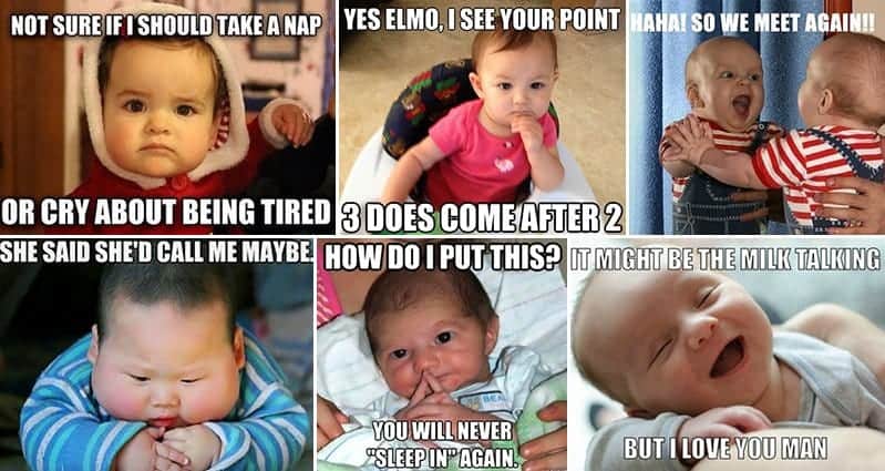 hilarious baby pictures