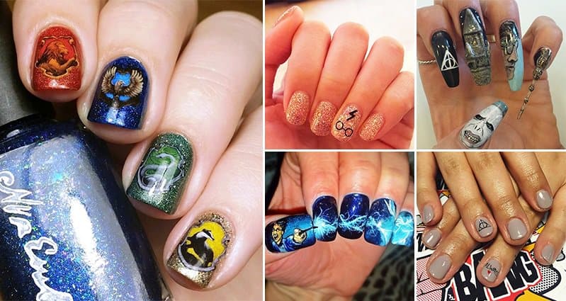 12 Awesome Nail Designs Inspired By 'Harry Potter'