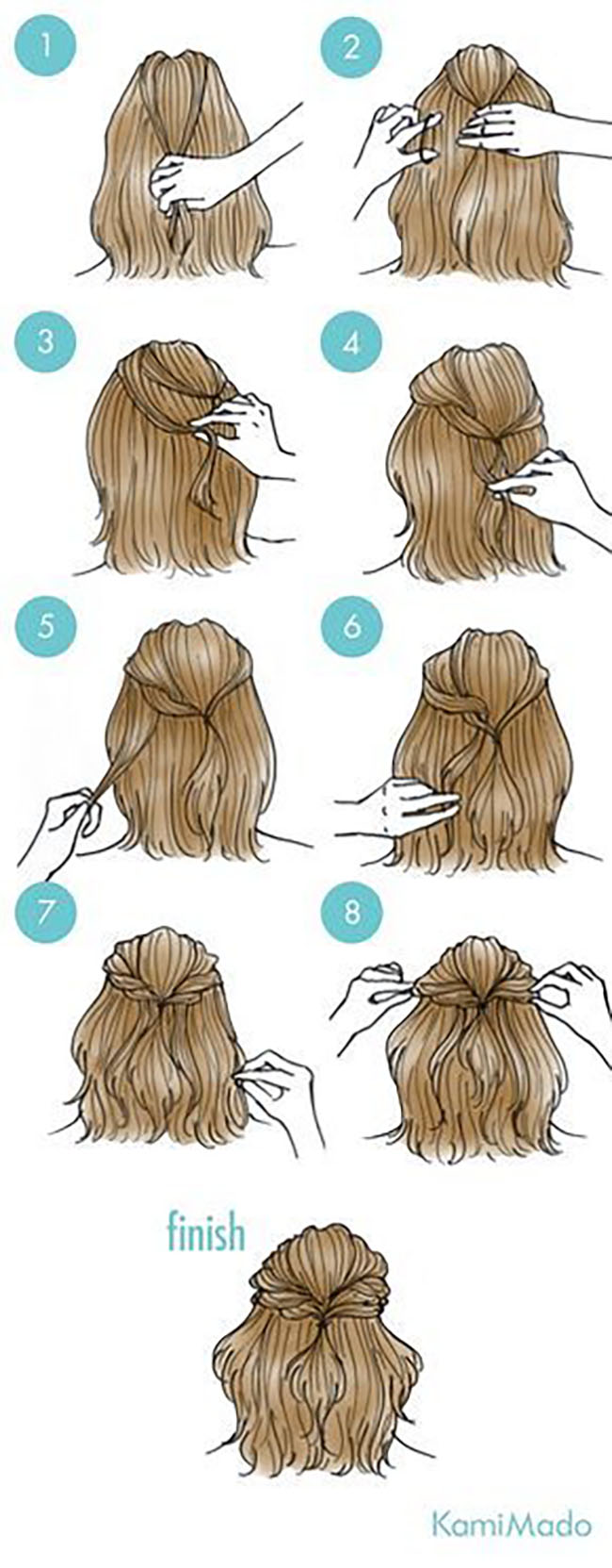 What are some quick, cute hairstyles for shoulder-length hair? - Quora
