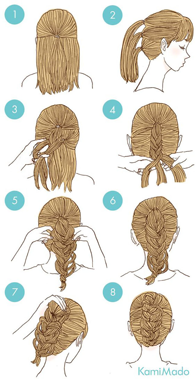 15 Casual & Simple Hairstyles that are Half Up, Half Down