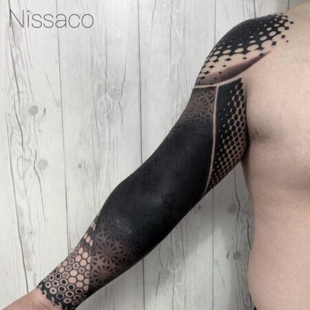 14 Stunning 'Blackout' Tattoos That You'll Be Amazed By