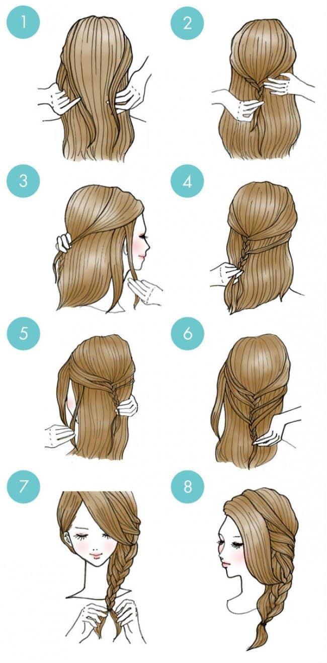 25 Easy Hairstyles You Can Do Fast  Quick DIY Hairstyles 2023  Marie  Claire