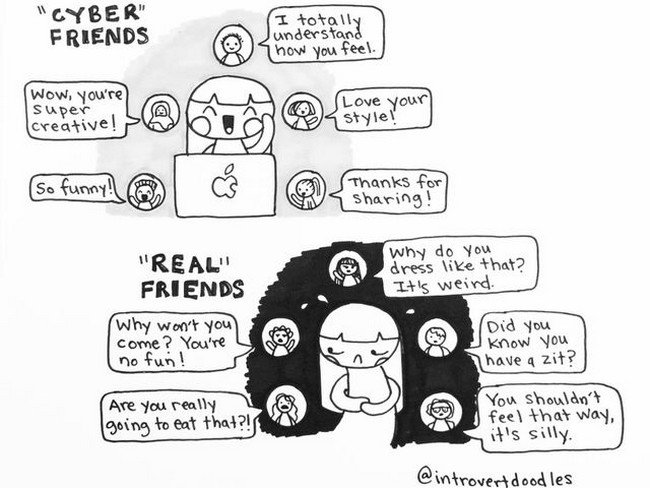 friends introvert