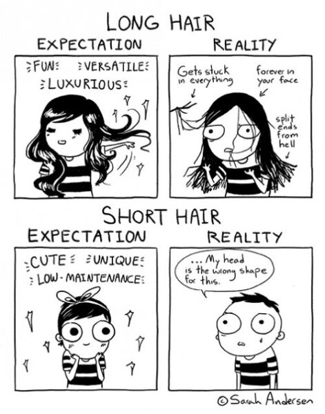 15 Hilarious Cartoons That Any Girl Will Be Able To Identify With