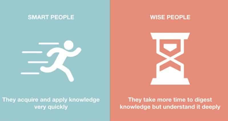 8 Major Differences Between Being Wise And Being Smart