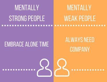 13 Differences Between Mentally Strong And Mentally Weak People