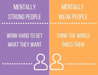 13 Differences Between Mentally Strong And Mentally Weak People